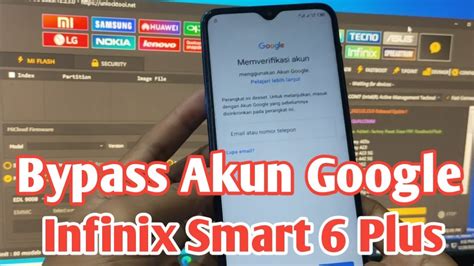 Infinix Smart Plus Lupa Akun Google Frp Bypass New Android Via