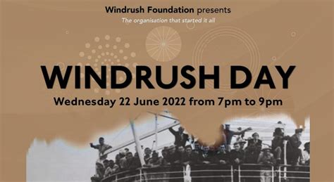 Windrush Day Windrush Foundation