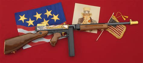 Thompson Submachine Gun American Eagle America Remembers