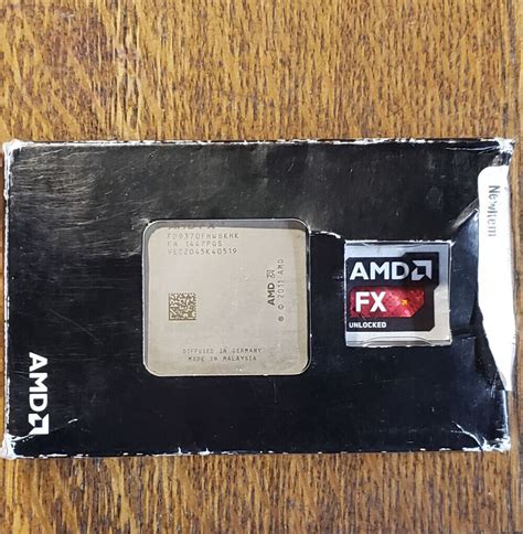 AMD FX 9370 FD9370FHW8KHK 4 4 To 4 7 GHz Eight Core Socket AM3 CPU