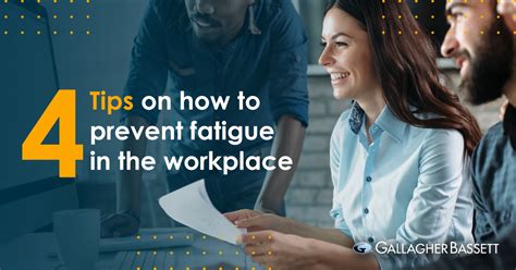 Tips On How To Prevent Fatigue In The Workplace