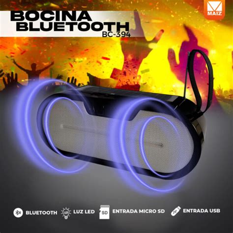 Bocina Bluetooth Bc Comercializadora Ma Z