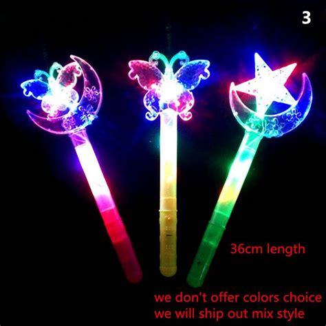 Led Light Sticks Children Girls Led Flashing Fairy Magic Wand Sticks