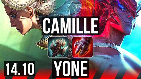 Camille Vs Yone Top Winrate Dominating Rank Camille K