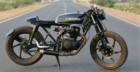 Modified Honda Shine Cafe Racer Motorcycle Proves Humble Can Be Very Cool