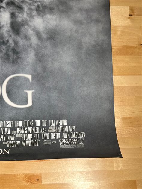 The Fog - 2005 video promo movie poster original vintage 27x40 – Sold ...