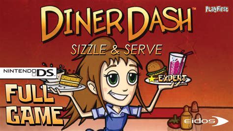 Diner Dash Sizzle Serve Nintendo Ds Full Game P Hd