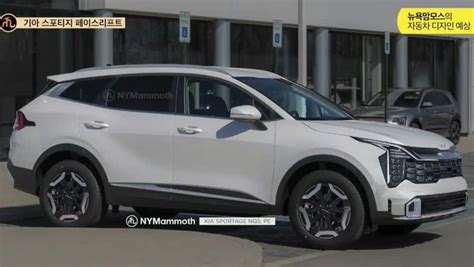 2025 Kia Sportage Facelift Rendered Mid Life Update Of Medium Suv