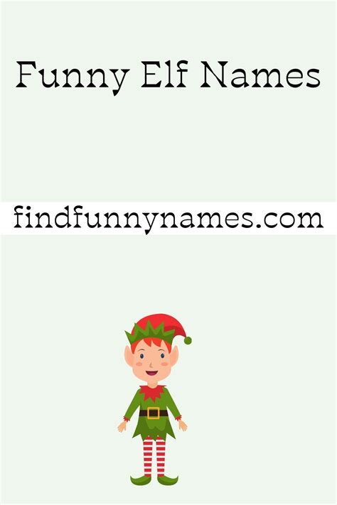 Funny Elf Names for Festive Fun