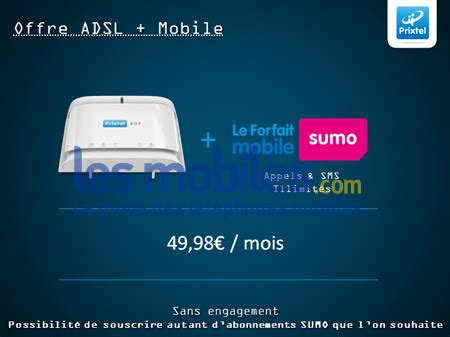 Prixtel lance les forfaits illimités Sumo et Ultimo