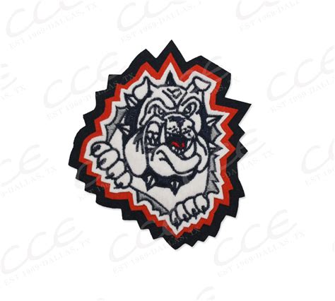 McKinney North HS Bulldogs Sleeve Mascot – SSR Jackets Patch Store