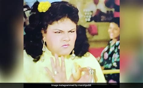 90s की फिल्मों में कॉमेडी से दर्शकों को हंसाने वाली गुड्डी मारुति आज ...