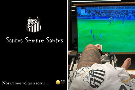 Neymar Lamenta Rebaixamento Do Santos E Manda Recado Ofuxico