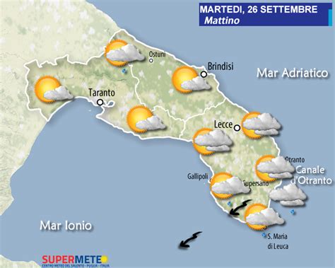 Il Tempo Oggi Settembre Mesagnesera It