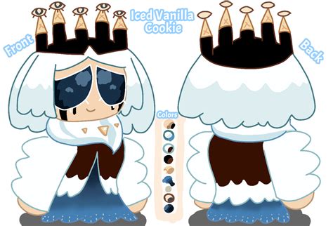 Cookie Run Oc Iced Vanilla Ref Sheet By Artsymongoose On Deviantart