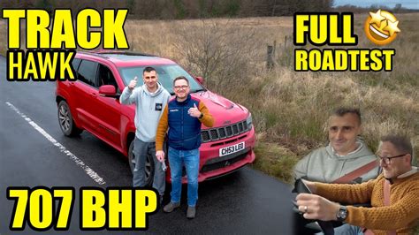 Jeep TrackHawk Review 707BHP Supercharged Madness!! - YouTube