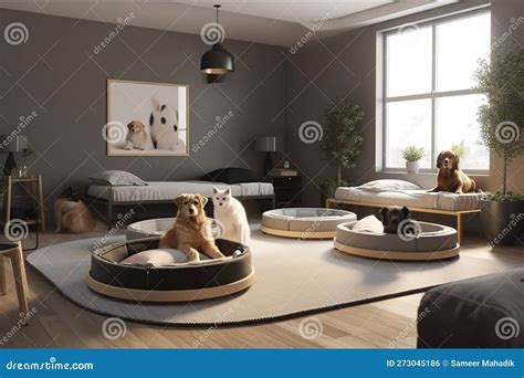 Pet Room: Create a Set of Images that Showcase a Pet - Friendly Room Designed for Cats or Dogs ...