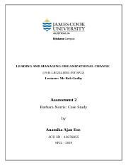 Case Study Report Docx LEADING AND MANAGING ORGANIZATIONAL CHANGE