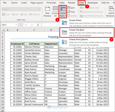 How To Freeze Selected Panes In Excel 4 Suitable Examples