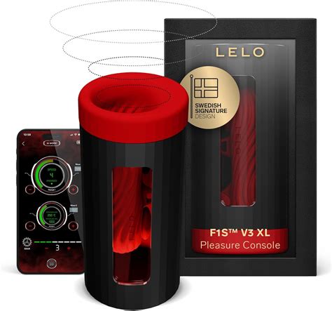 Lelo F1s V3 Xl Male Sex Toy With Bluetooth App Automatic Male Masturbator With 7