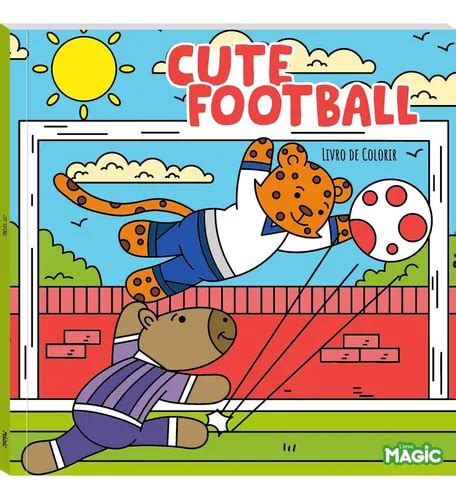 Bobbie Goods De Futebol - Cute Football Livro De Colorir Infantil Futebol Estilo Bobbie Goods ...
