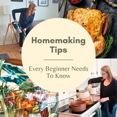 Real Beginner Homemaking Tips For The New Homemaker Simply Home And