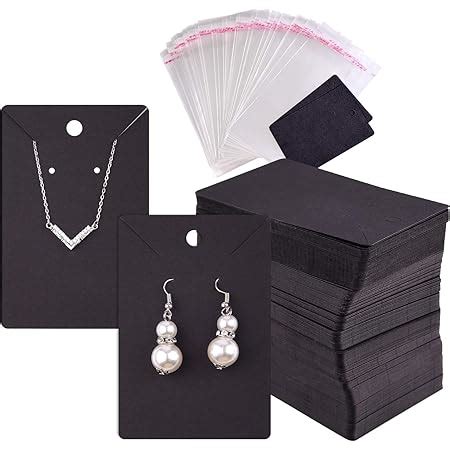 Amazon Earring Cards Anezus Pcs Earring Display Cards Earring