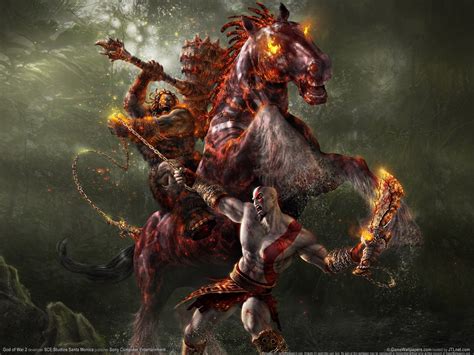 Kratos & Horse - God of War Photo (1481671) - Fanpop