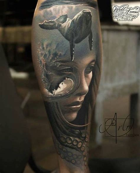 Tattoo Trends - Artist Creates Surreal 3D Tattoos With Incredible Depth ...