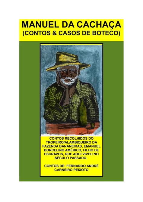 Manuel Da Cachaca Contos Casos De Boteco Pdf