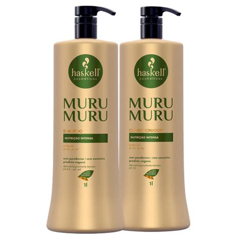 Kit Haskell Murumuru Shampoo E Condicionador 1 Litro Submarino