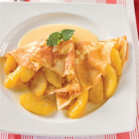 Crêpes Aux Pommes Caramélisées Sauce à Lérable Recettes Cuisine