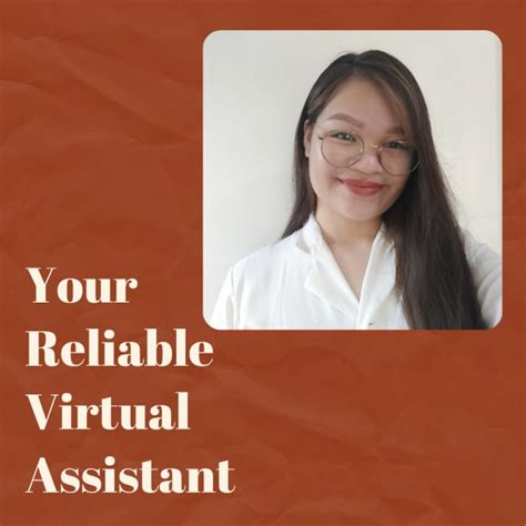 Be Your Reliable Virtual Assistant By Rizafernandez21 Fiverr