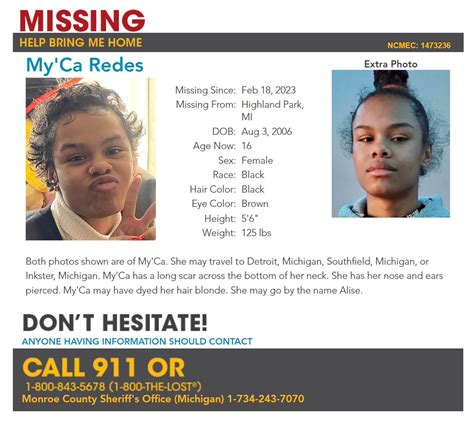 Our Black Girls On Twitter Rt Fbidetroit Missingmonday My Ca Redes 16 Has Been Missing