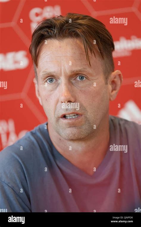 Standards Head Coach Ronny Deila Pictured During The Weekly Press Conference Of Belgian Soccer