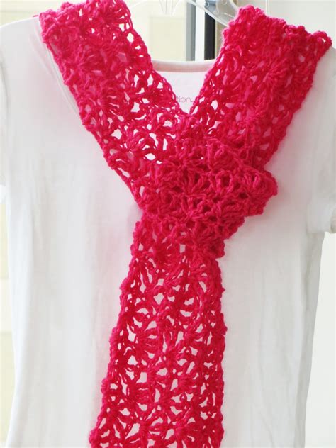 Alana Lacy Scarf for Summer, Free Crochet Pattern for Mother's Day ...