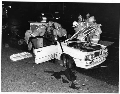 Car Crash Outside Knowles Arms | | Blackburn Fire History