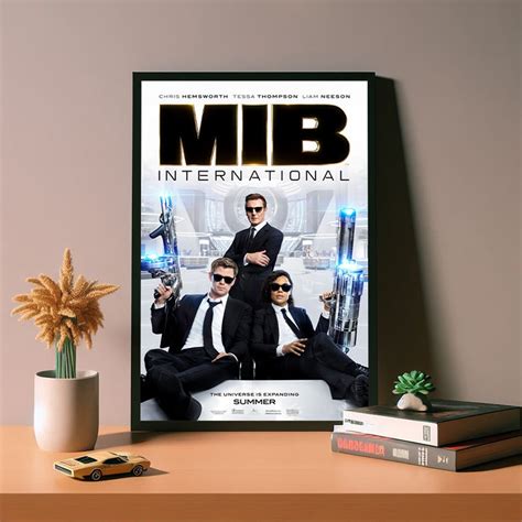 Men in Black International Movie Poster, High Quality Canvas Poster ...