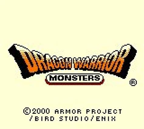 Лучшие игры на Dragon Warrior Monsters