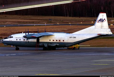 UR CBG Aerovis Airlines Antonov An 12BP Photo By Christian Wewerka ID