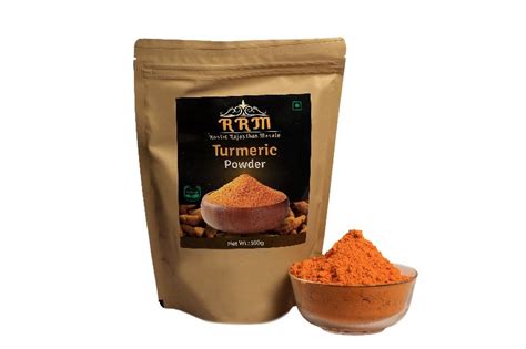 Pure Turmeric Powder Style Dried Certification FSSAI Certified At