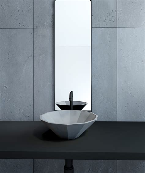 Nuance Studio Unique Designer Counter Top Concrete Wash Basins For