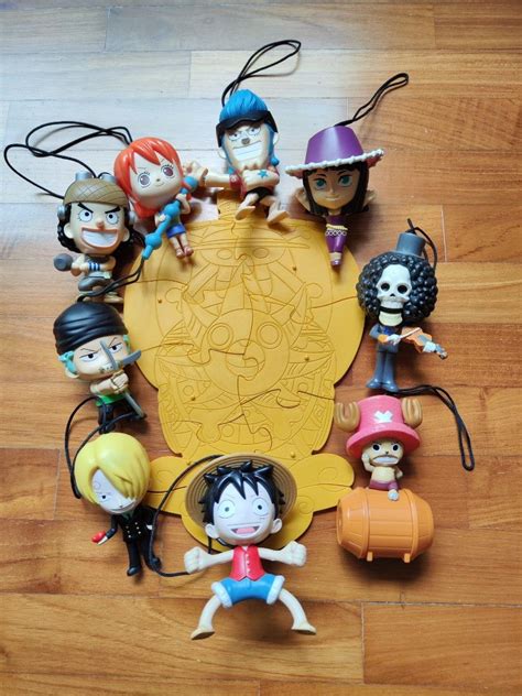 Complete Set One Piece McDonald S Collectible Toys Punggol Pick Up