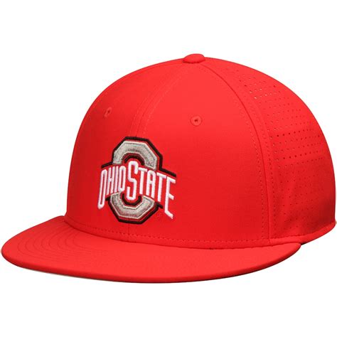 Nike Ohio State Buckeyes Scarlet True Vapor Performance Fitted Hat