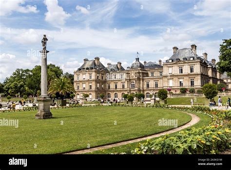 The Luxembourg Palace and Gardens, Paris Stock Photo - Alamy