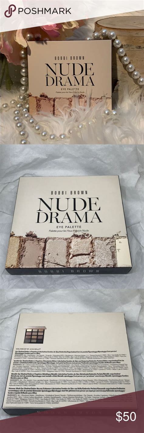 Bobbi Brown Nude Drama Eyeshadow Palette Stunning Shades