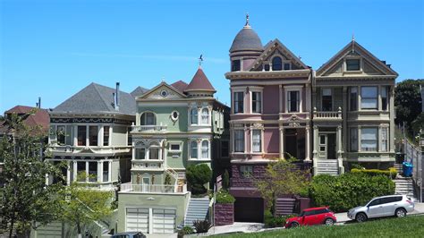 Painted Ladies, San Francisco. | Above Us Only Skies