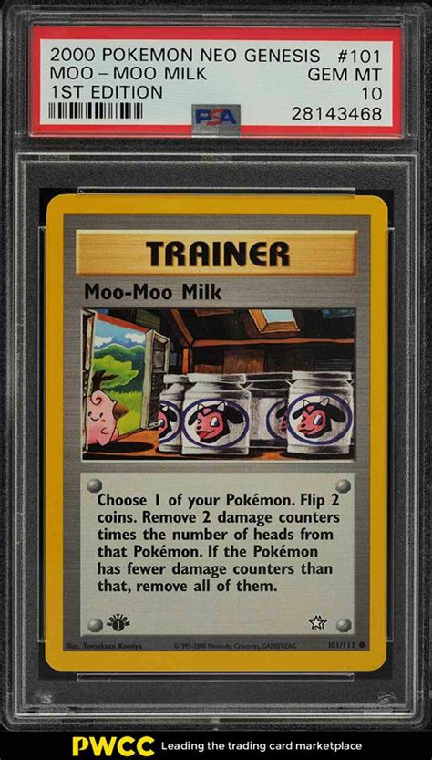 Banned Pokemon Cards Moo Moo Milk