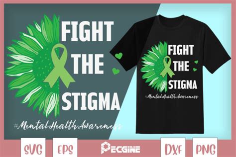 Fight The Stigma Mental Health Awareness Graphic By Pecgine · Creative