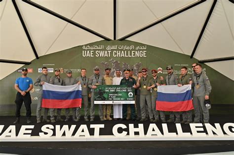 Russian SWAT Teams Make A Clean Sweep In The UAE Defence Security